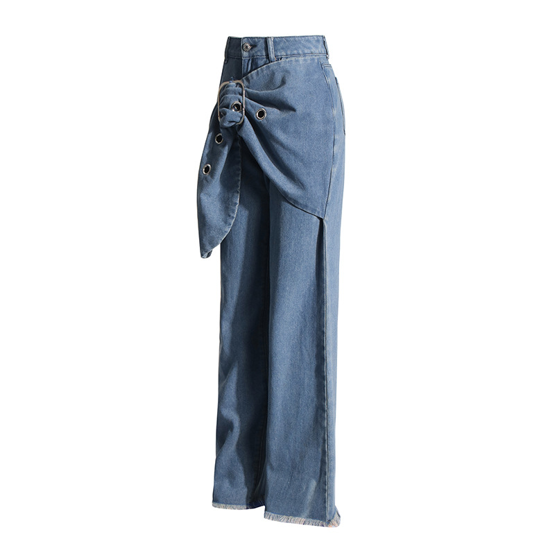 Fashion personality long pants Casual jeans for women