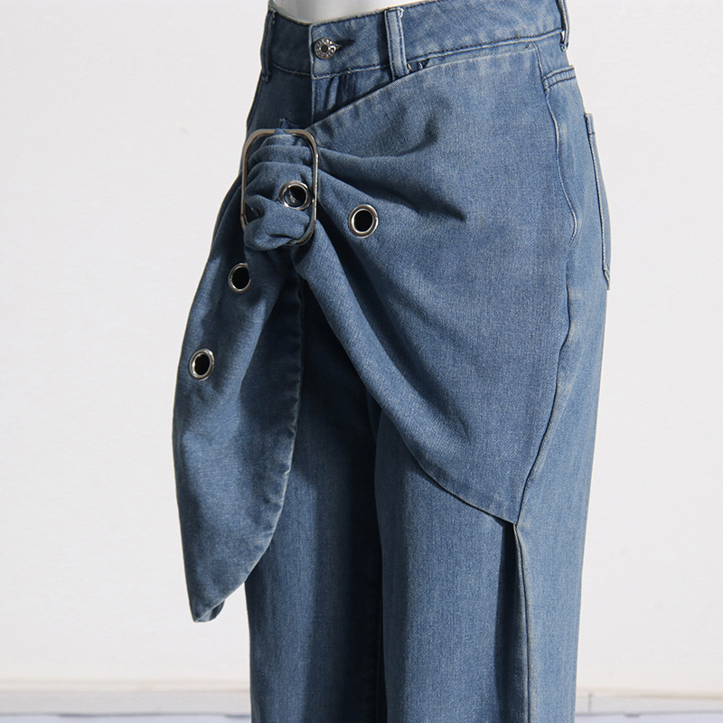 Fashion personality long pants Casual jeans for women