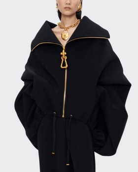Fashion Casual loose short bat sleeve Korean style coat