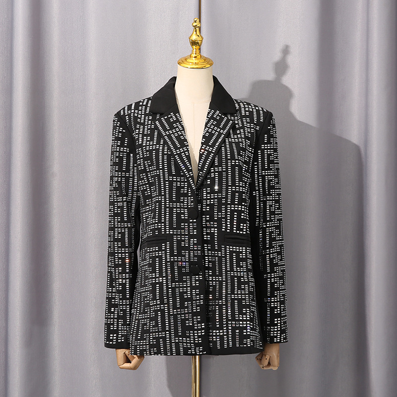 Autumn niche coat light luxury business suit for women