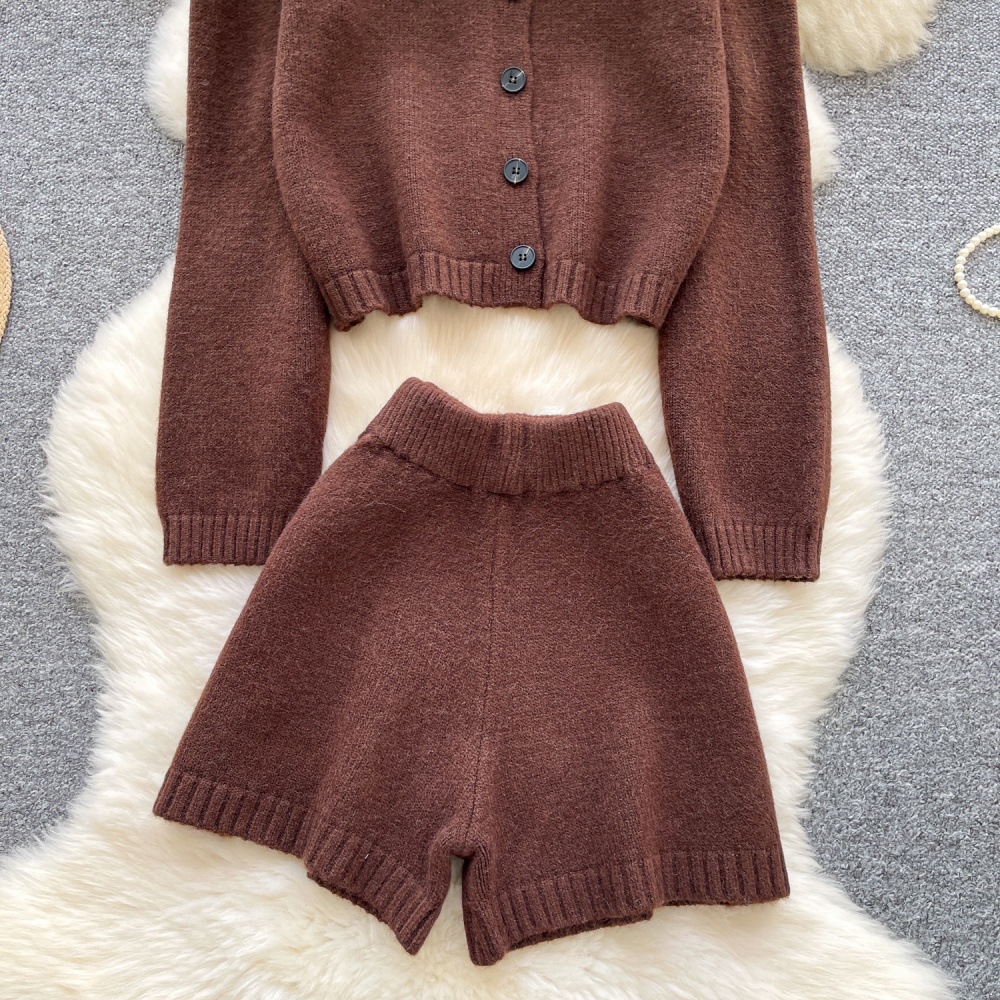 Loose long sleeve tops all-match sweater a set for women