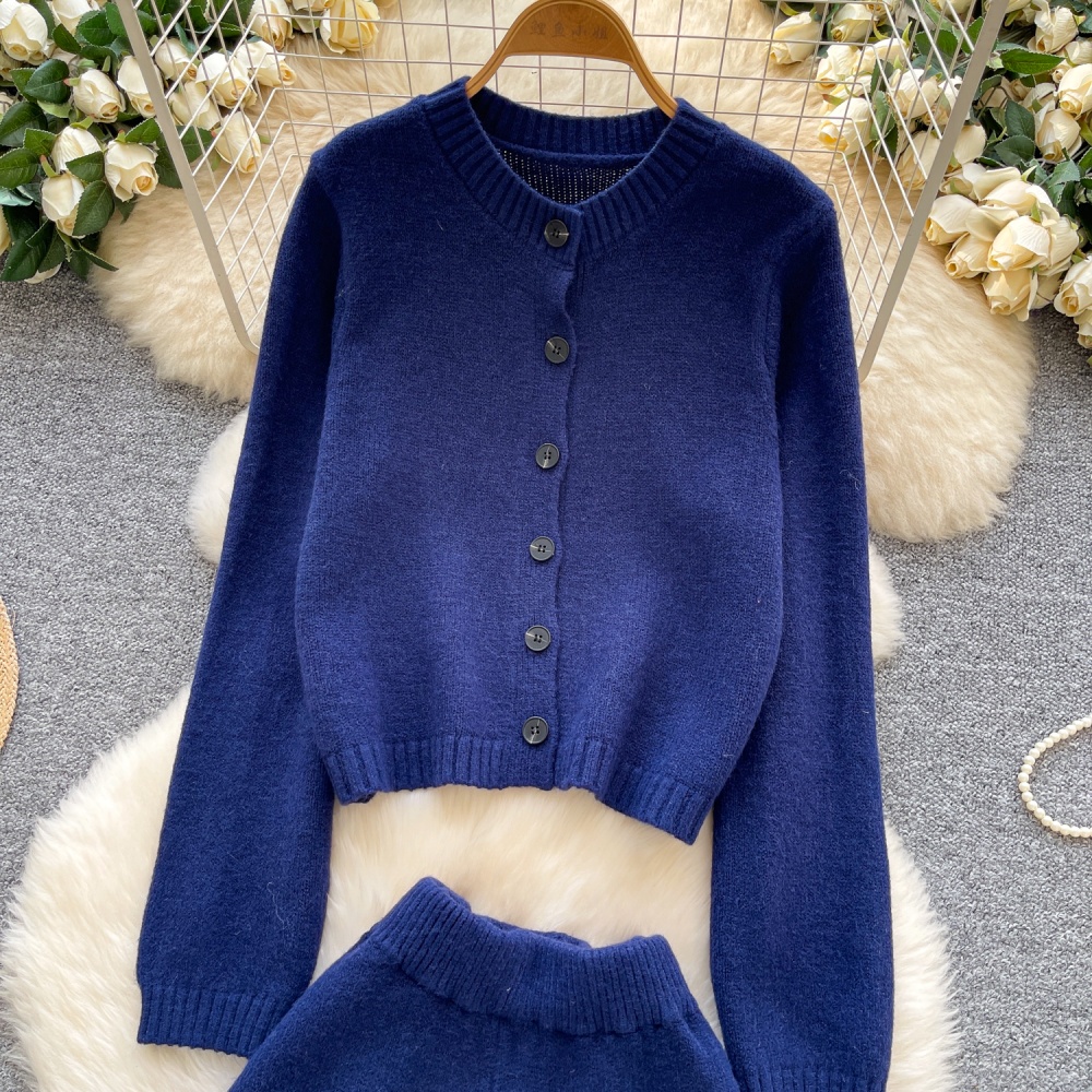 Loose long sleeve tops all-match sweater a set for women