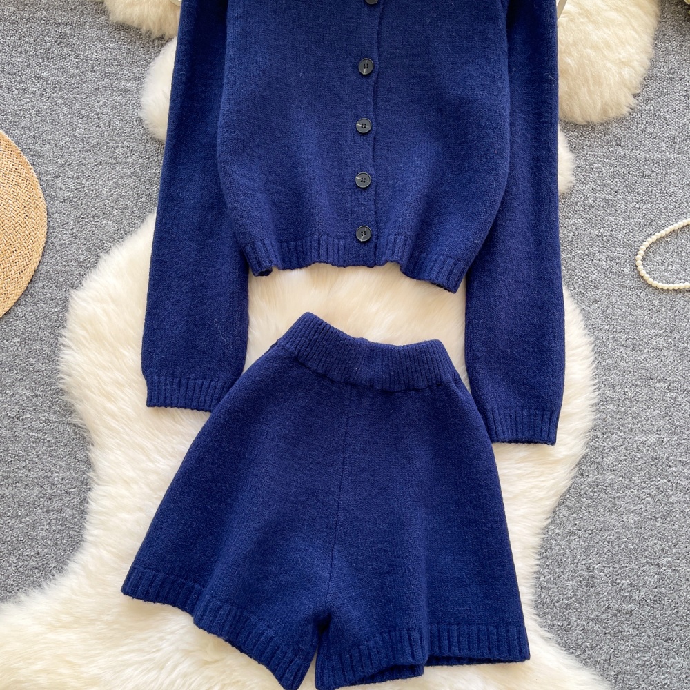 Loose long sleeve tops all-match sweater a set for women