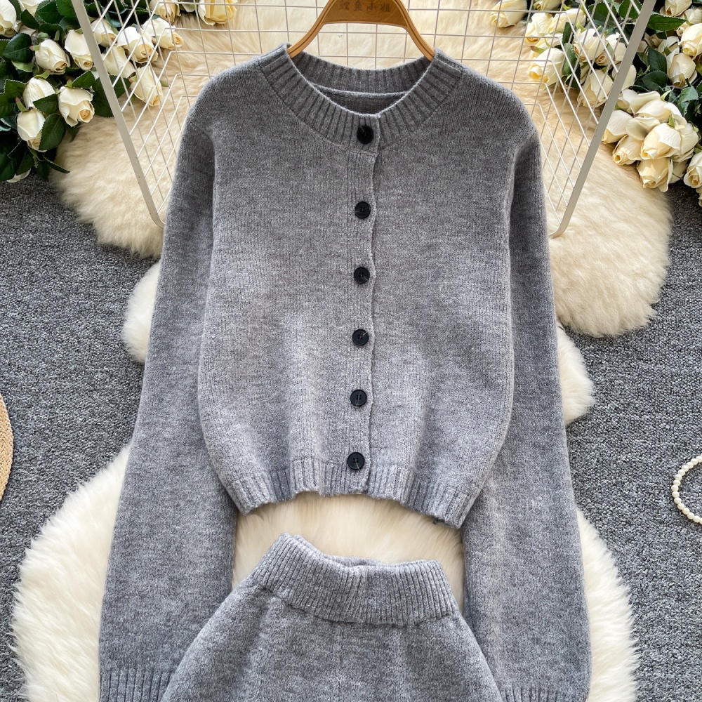 Loose long sleeve tops all-match sweater a set for women