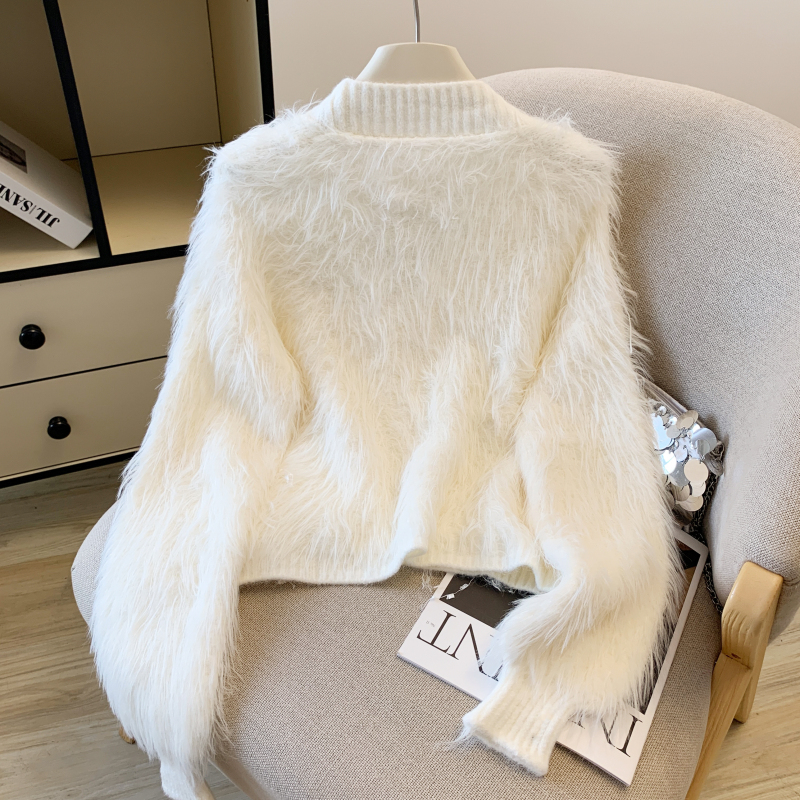 Loose autumn cardigan tassels sweater for women