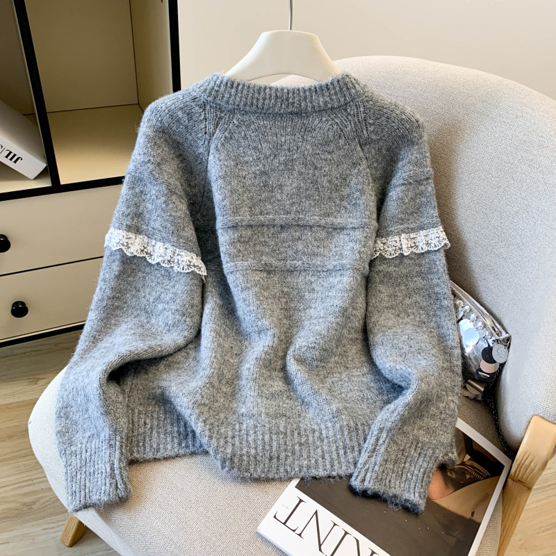 Unique cardigan knitted coat for women