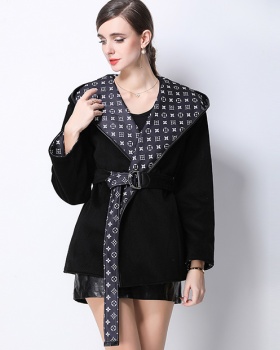 Hooded wear winter woolen coat