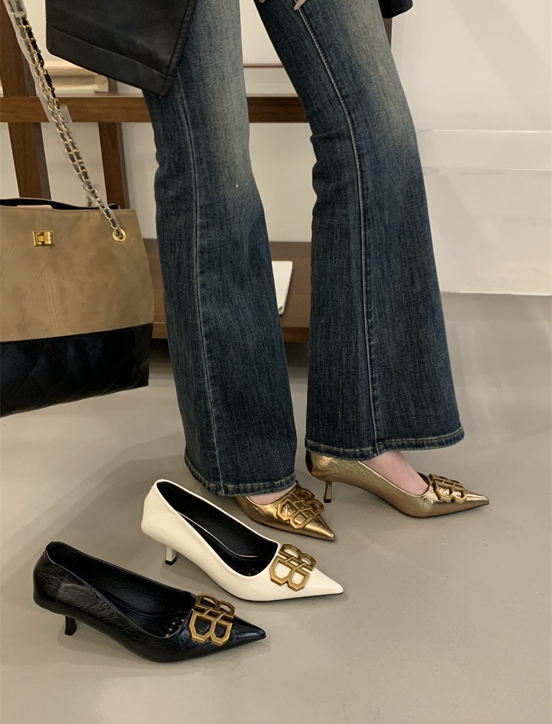 Light luxury shoes high-heeled shoes for women