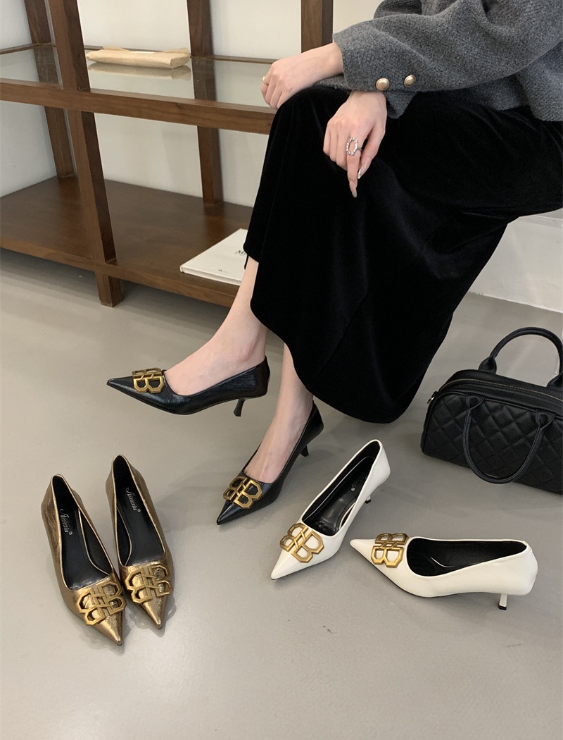 Light luxury shoes high-heeled shoes for women