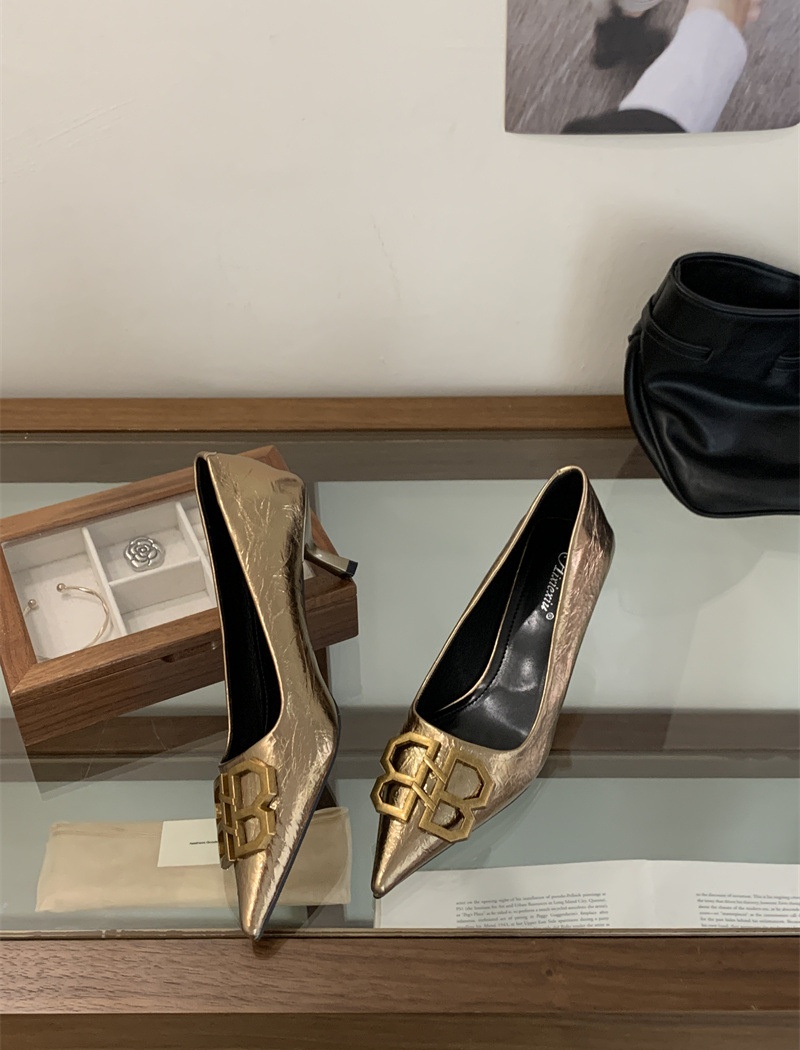 Light luxury shoes high-heeled shoes for women