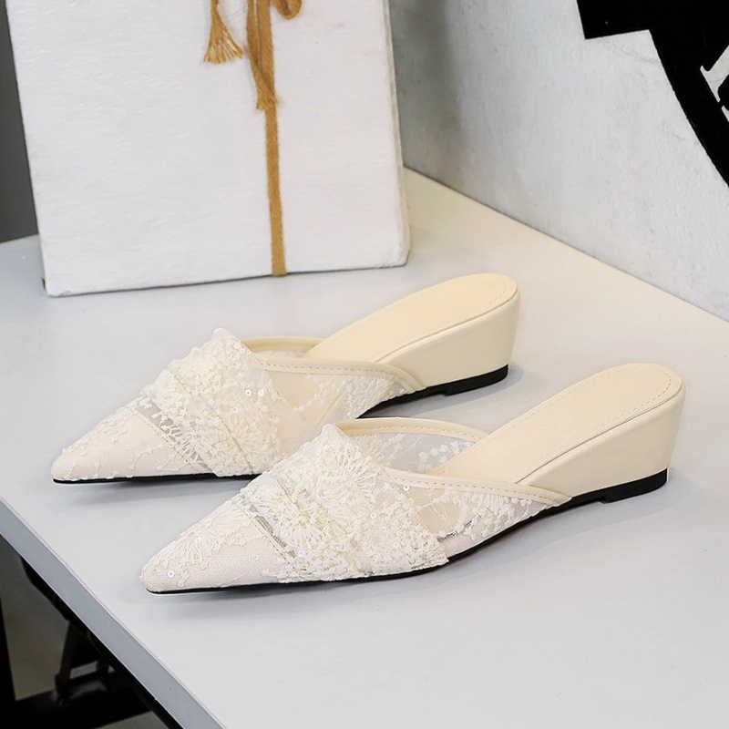 Fashion slippers pointed lazy shoes for women