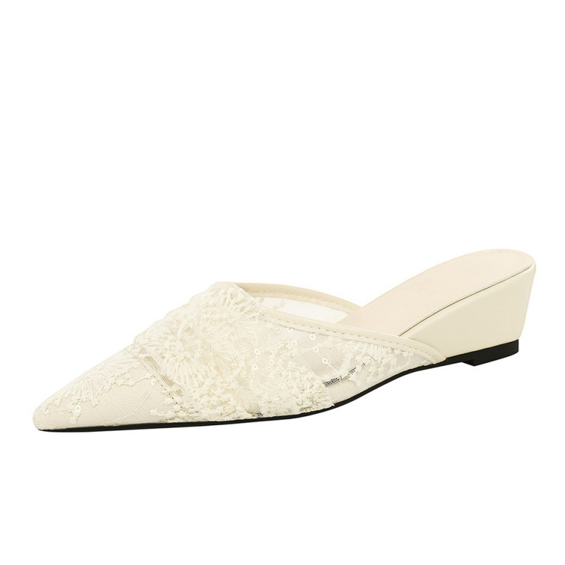 Fashion slippers pointed lazy shoes for women