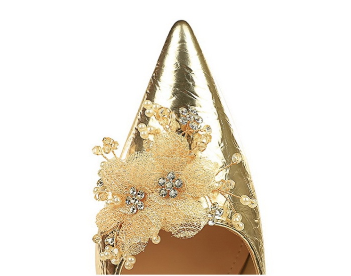 Slipsole flowers shoes rhinestone lazy shoes for women