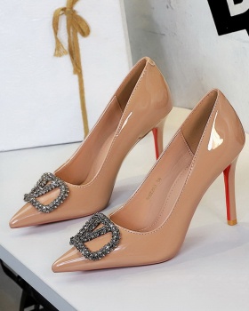 Rhinestone high-heeled shoes shoes for women