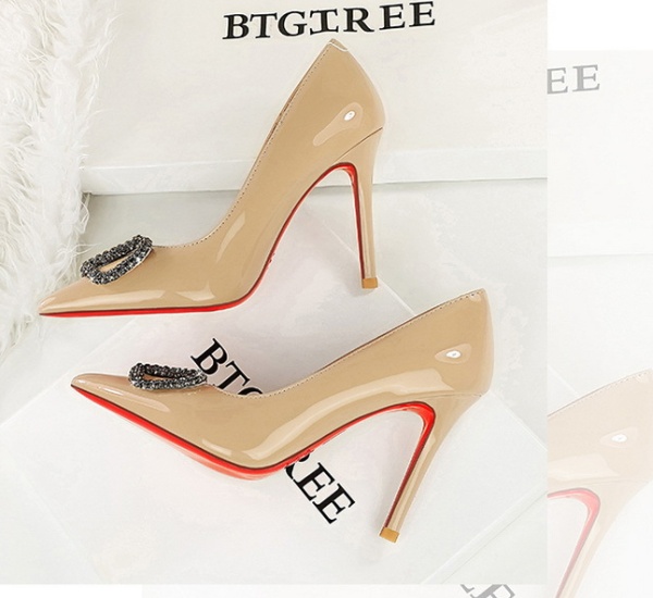 Rhinestone high-heeled shoes shoes for women