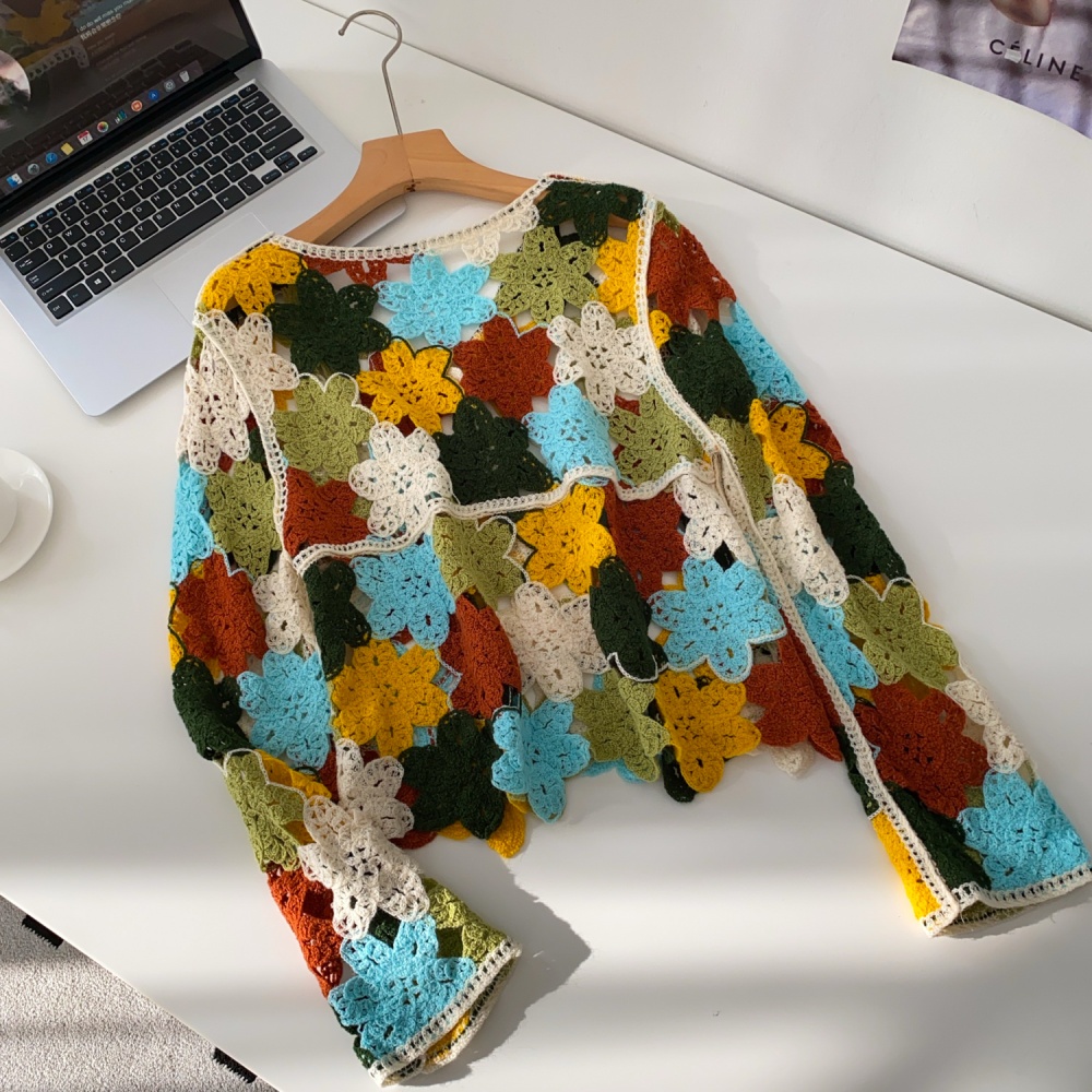 Knitted Korean style tops Casual cardigan for women