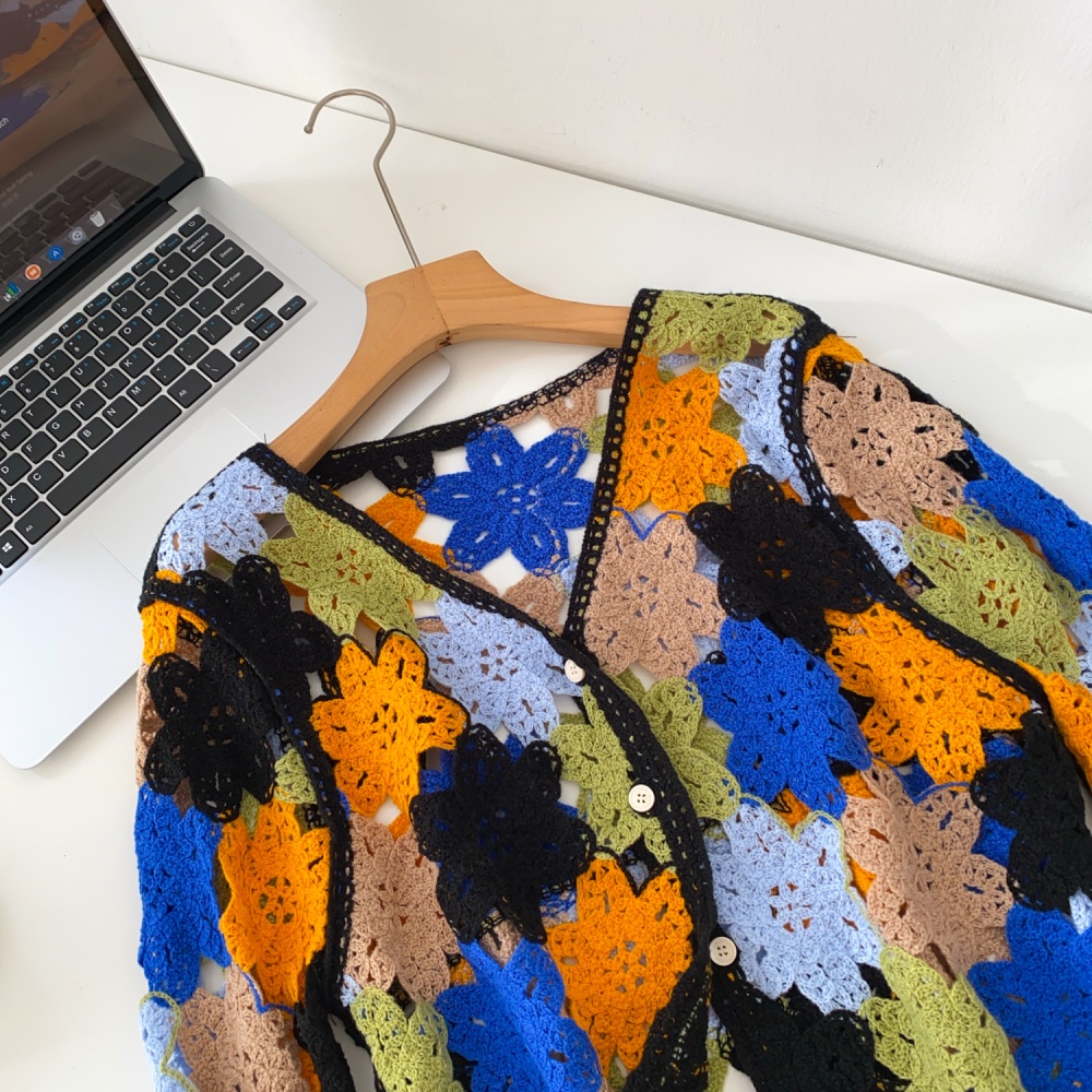 Knitted Korean style tops Casual cardigan for women