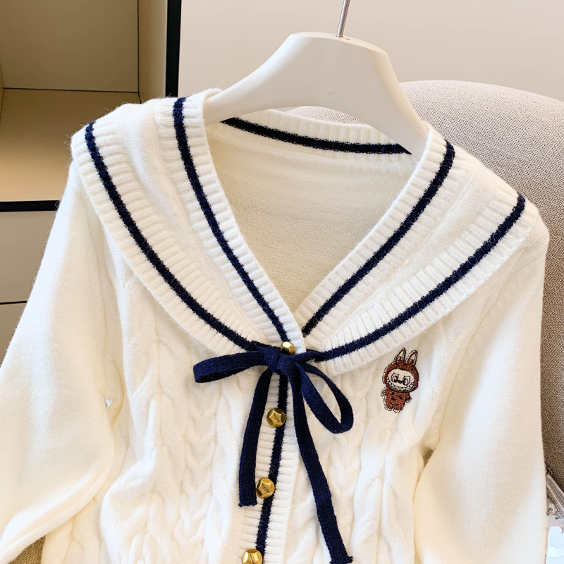 Autumn niche cardigan knitted coat