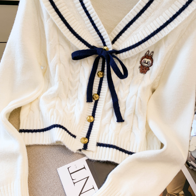 Autumn niche cardigan knitted coat