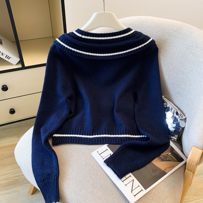 Autumn niche cardigan knitted coat
