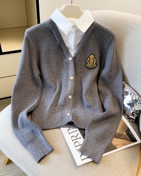 College style tops British style sweater for women