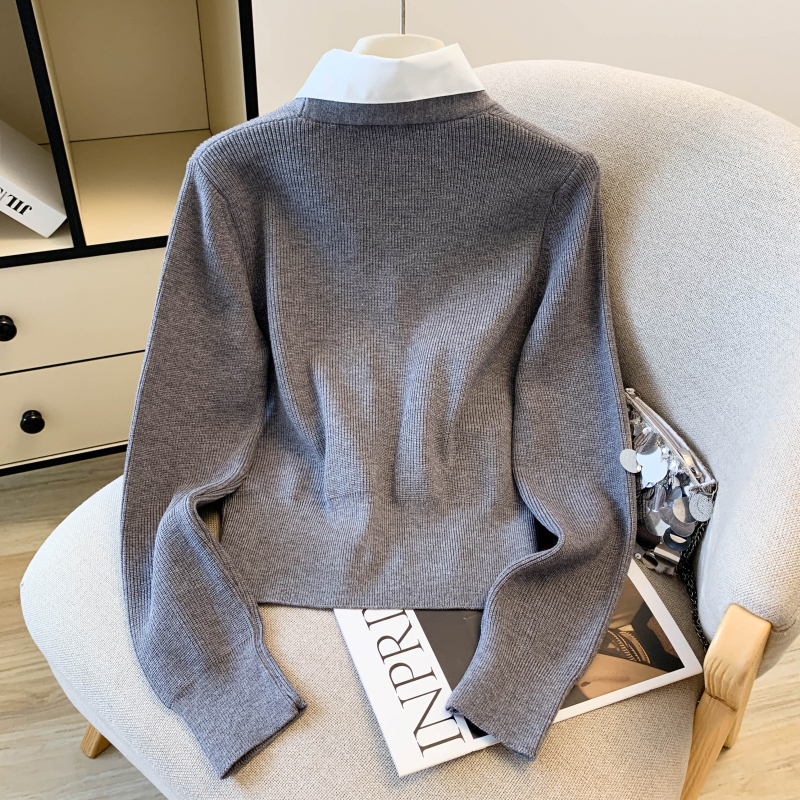 College style tops British style sweater for women