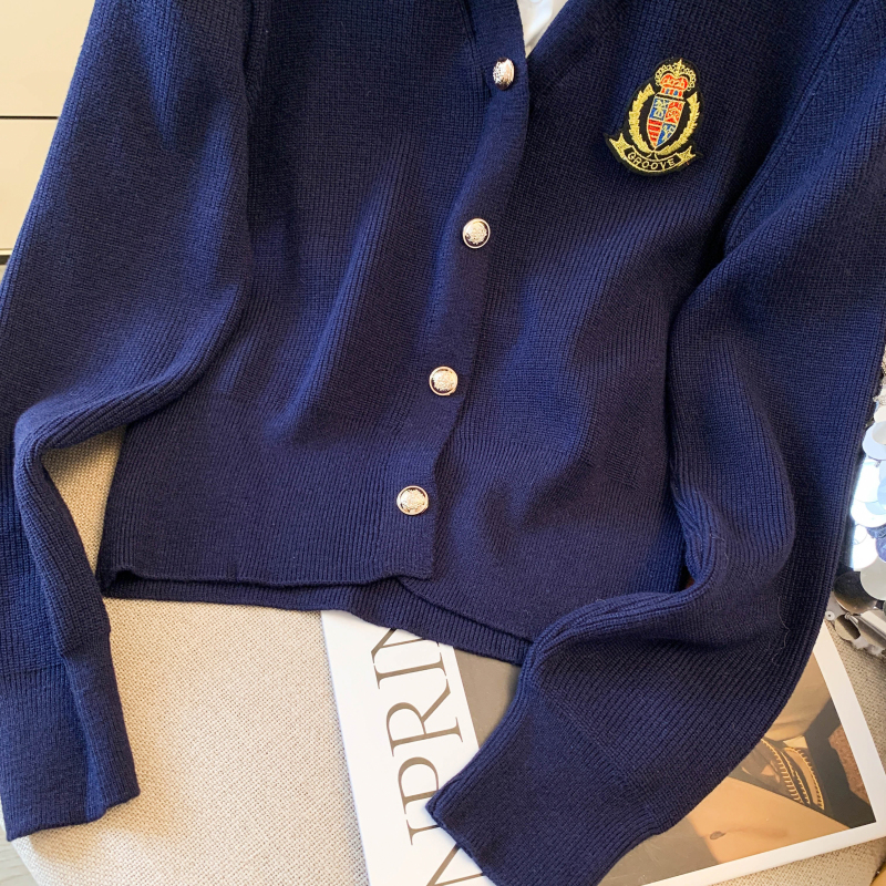 College style tops British style sweater for women