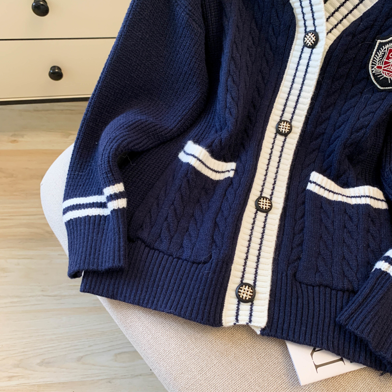 Spring and autumn loose coat lazy sweater for women
