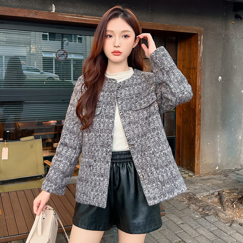 Chanelstyle Korean style jacket autumn tops for women