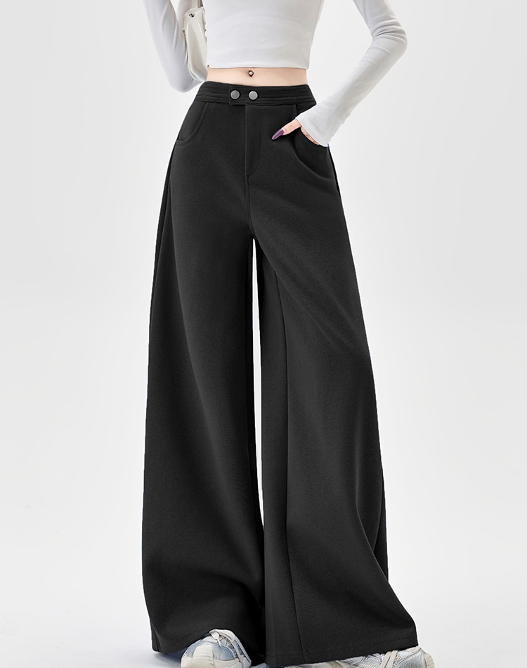 Niche casual pants lazy wide leg pants for women