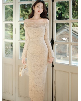 Enticement autumn and winter dress