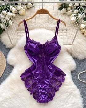 Sexy European style leotard inside the ride tops