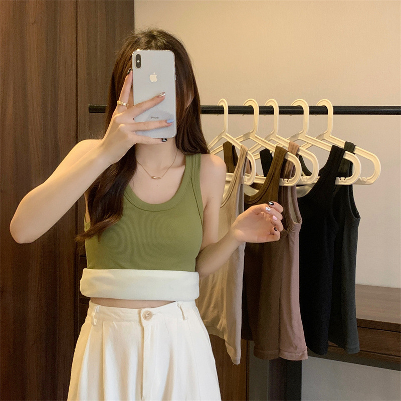 Thick pure plus velvet tops complex sling underwear