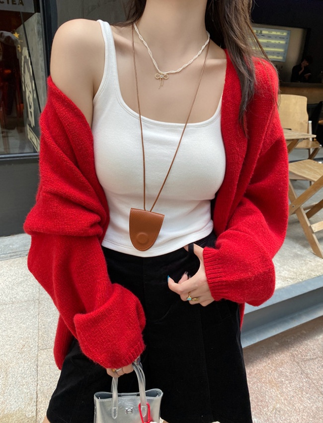 Beauty back inside the ride tops autumn and winter vest