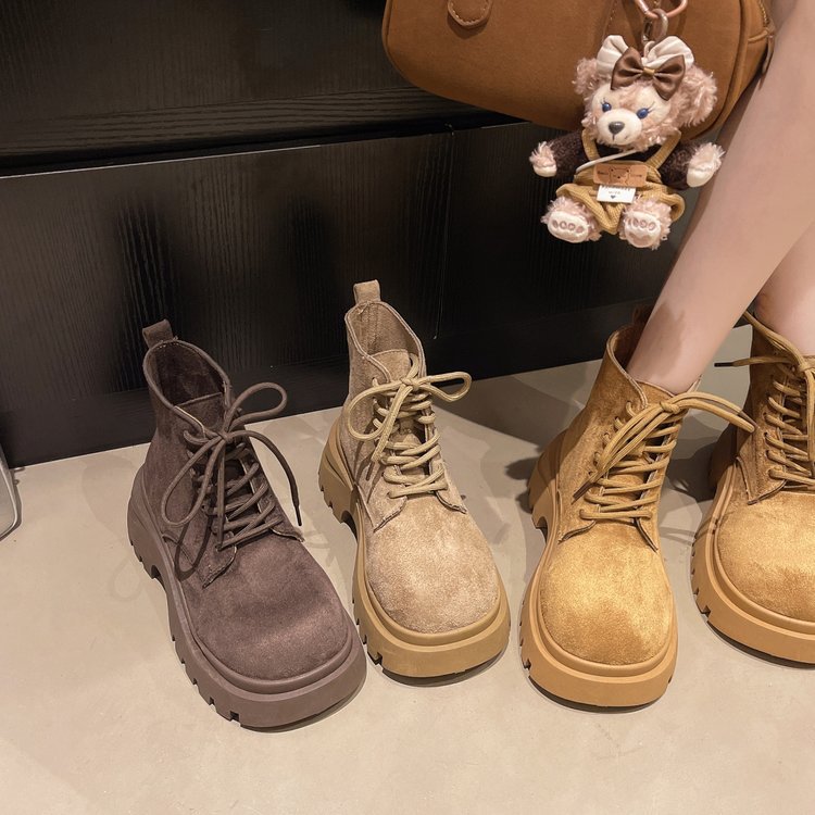 All-match martin boots heighten short boots for women