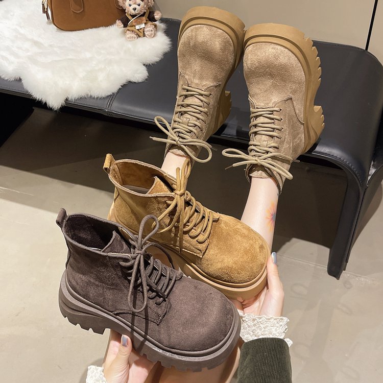 All-match martin boots heighten short boots for women