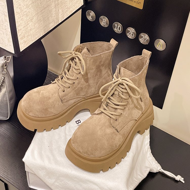All-match martin boots heighten short boots for women