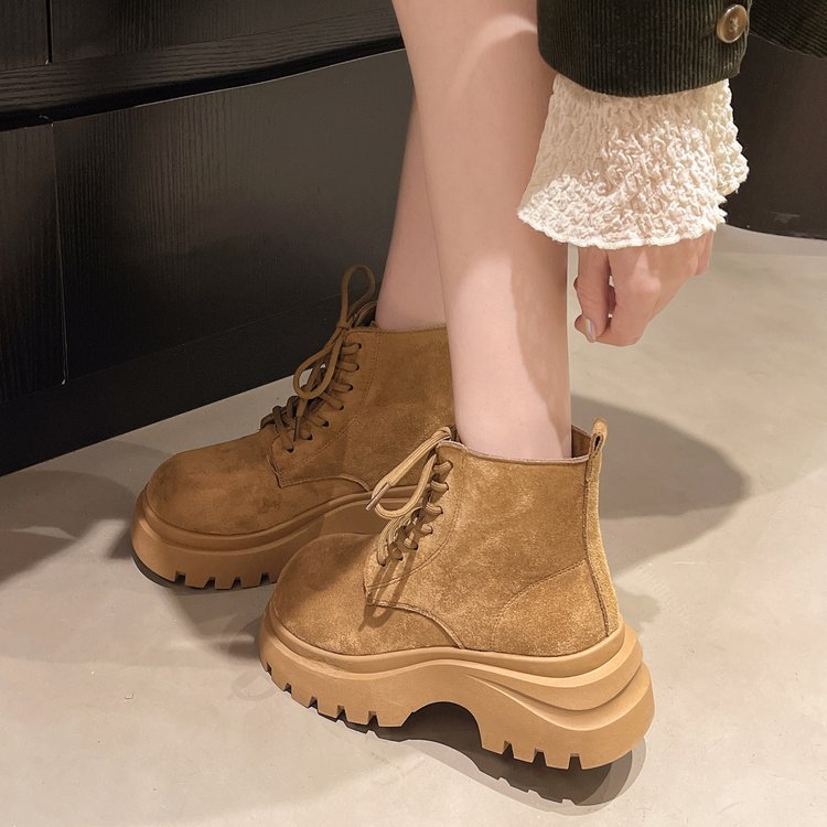 All-match martin boots heighten short boots for women