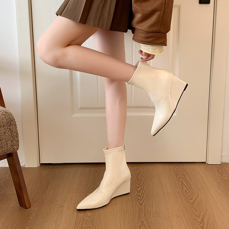 Winter short boots slipsole martin boots for women