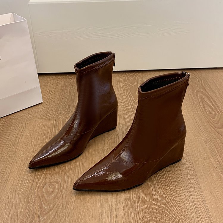 Winter short boots slipsole martin boots for women