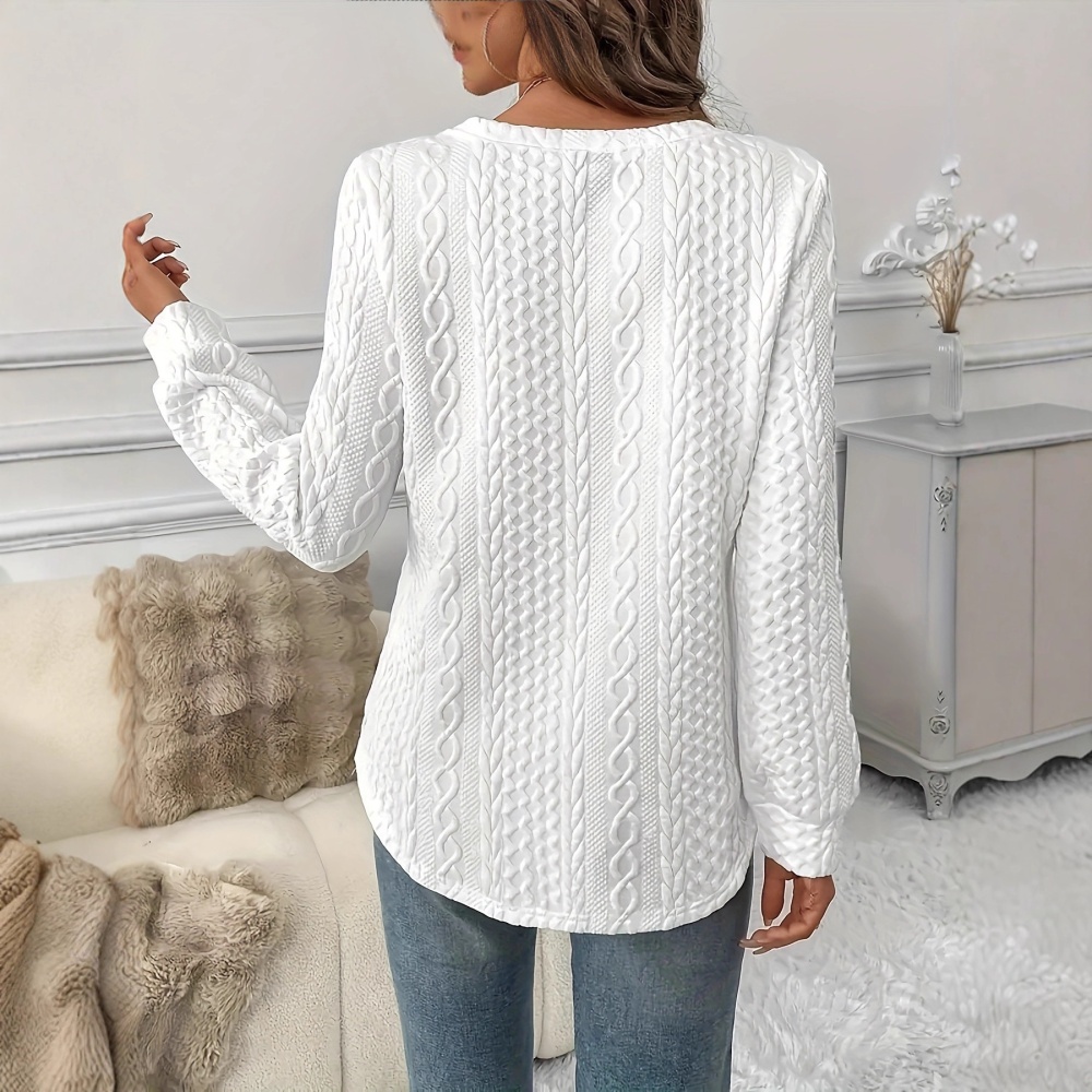 Loose all-match pure grain hoodie for women