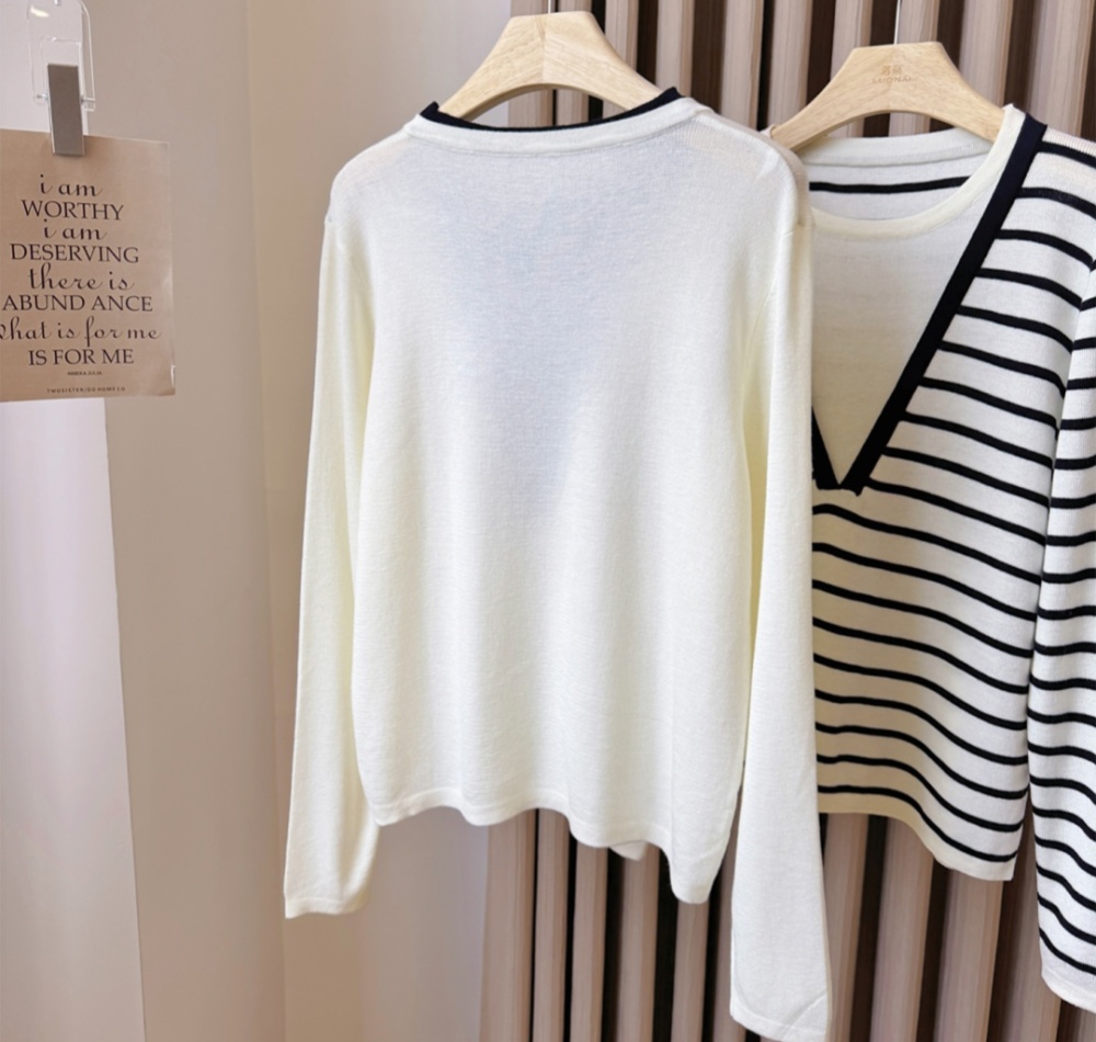 Autumn and winter sweater bottoming shirt for women