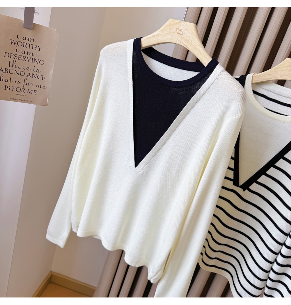 Autumn and winter sweater bottoming shirt for women