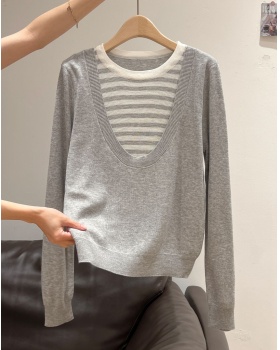 Splice tops autumn and winter sweater for women