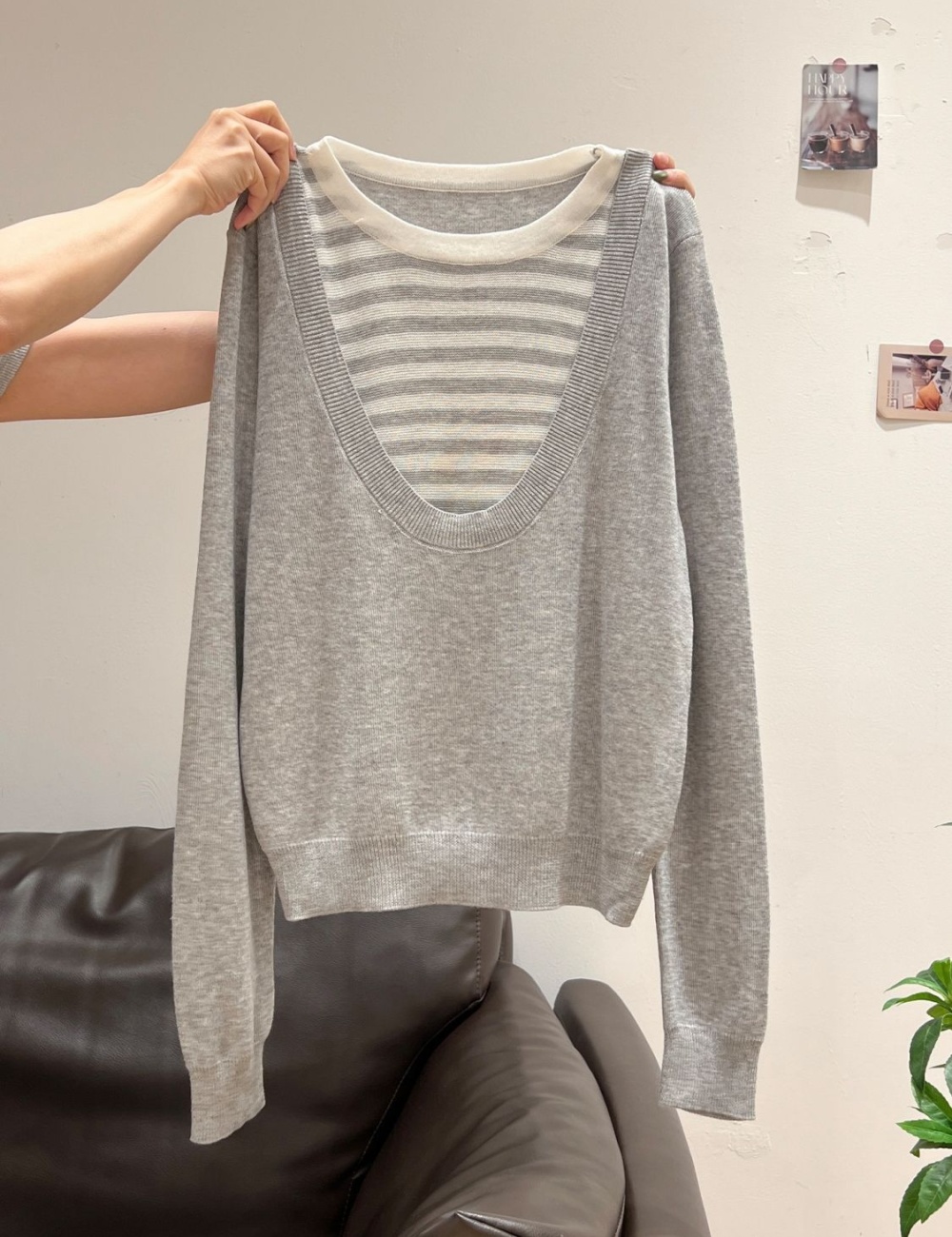 Splice tops autumn and winter sweater for women