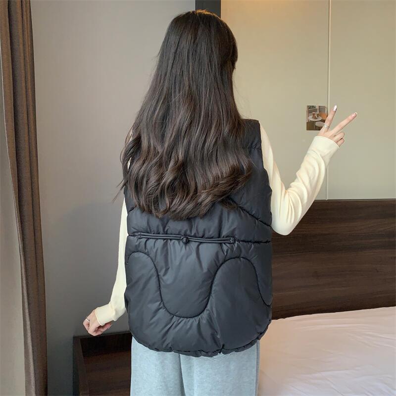 Korean style waistcoat sleeveless coat for women
