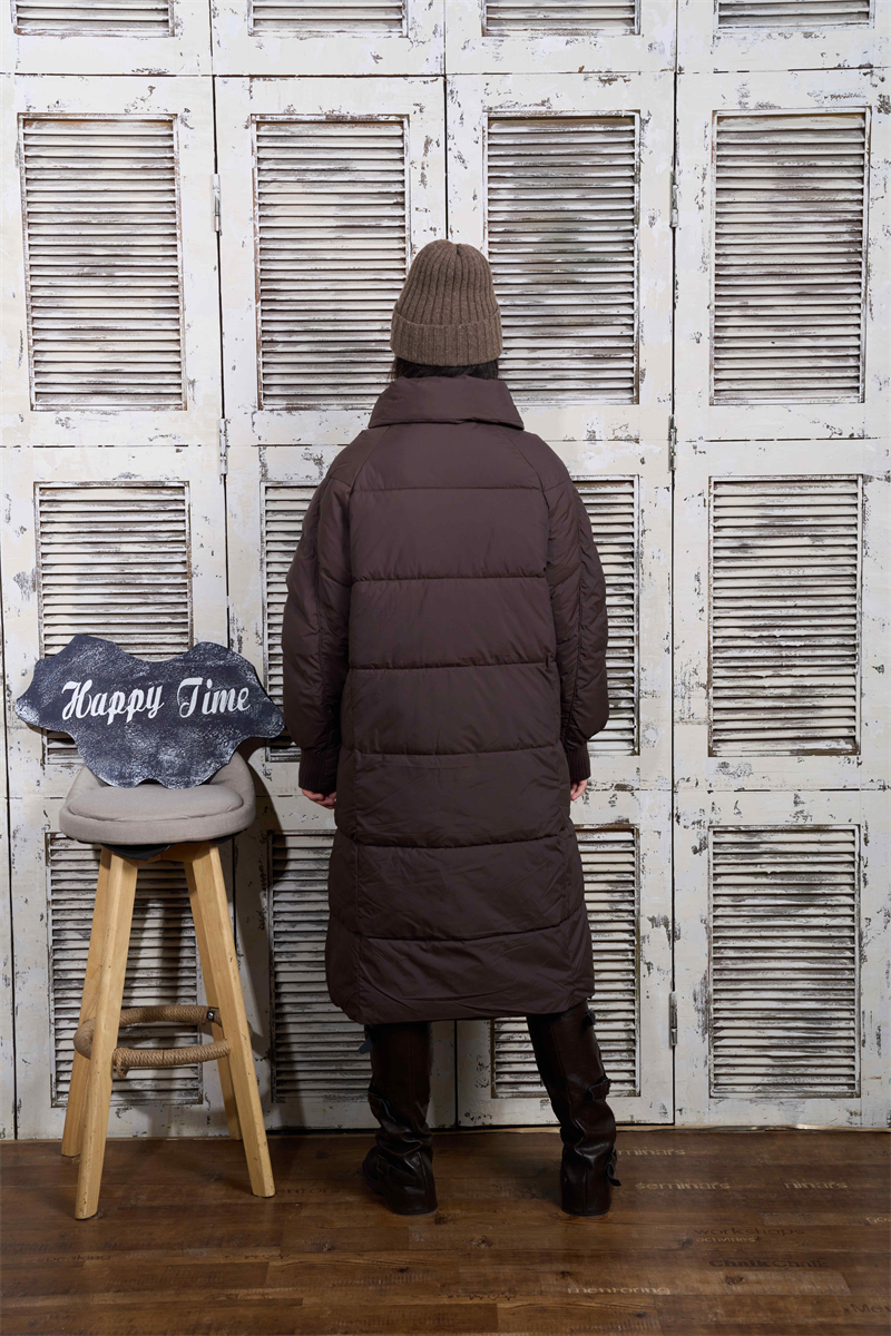 Thick fashion bread clothing Korean style large lapel coat