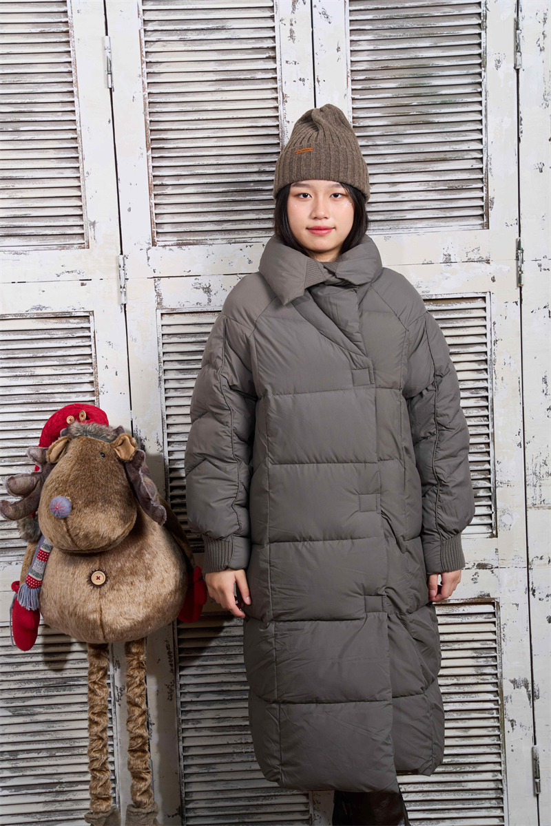 Thick fashion bread clothing Korean style large lapel coat