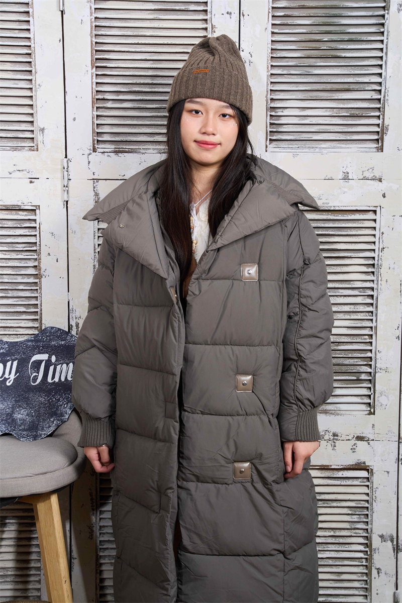 Thick fashion bread clothing Korean style large lapel coat