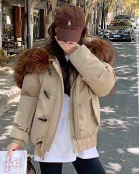 Winter thick down cotton coat for women
